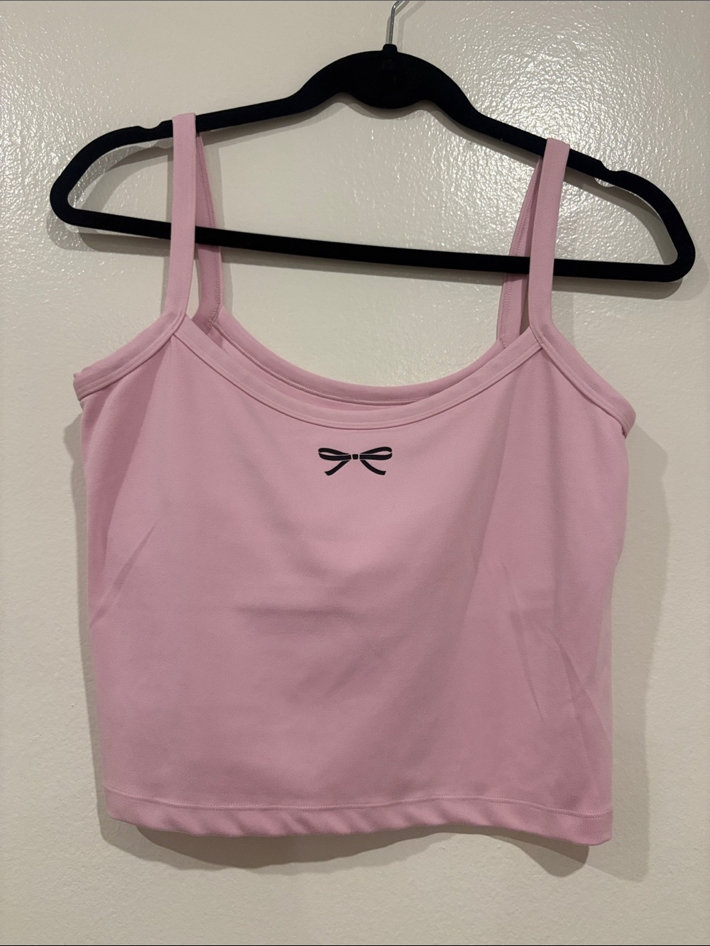 Gilly Hicks Light Pink Bow-Accent Camisole